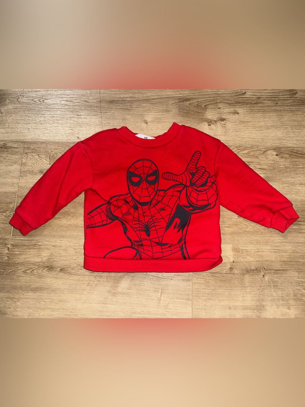 H&M Red Kids Spider-Man Sweatshirt